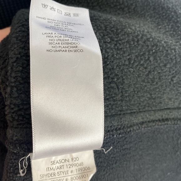 Spyder Men's Half-Zip Outbound Stryke Sweater Jacket Size Medium - Picture 9 of 13